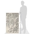 thumbnail image 3 of Pemberly Row Contemporary Polypropylene Ivory Area Rug - Runner 2'6" x 4', 3 of 8