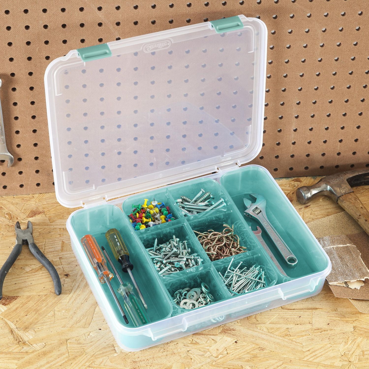 Sterilite Divided Case Storage Container