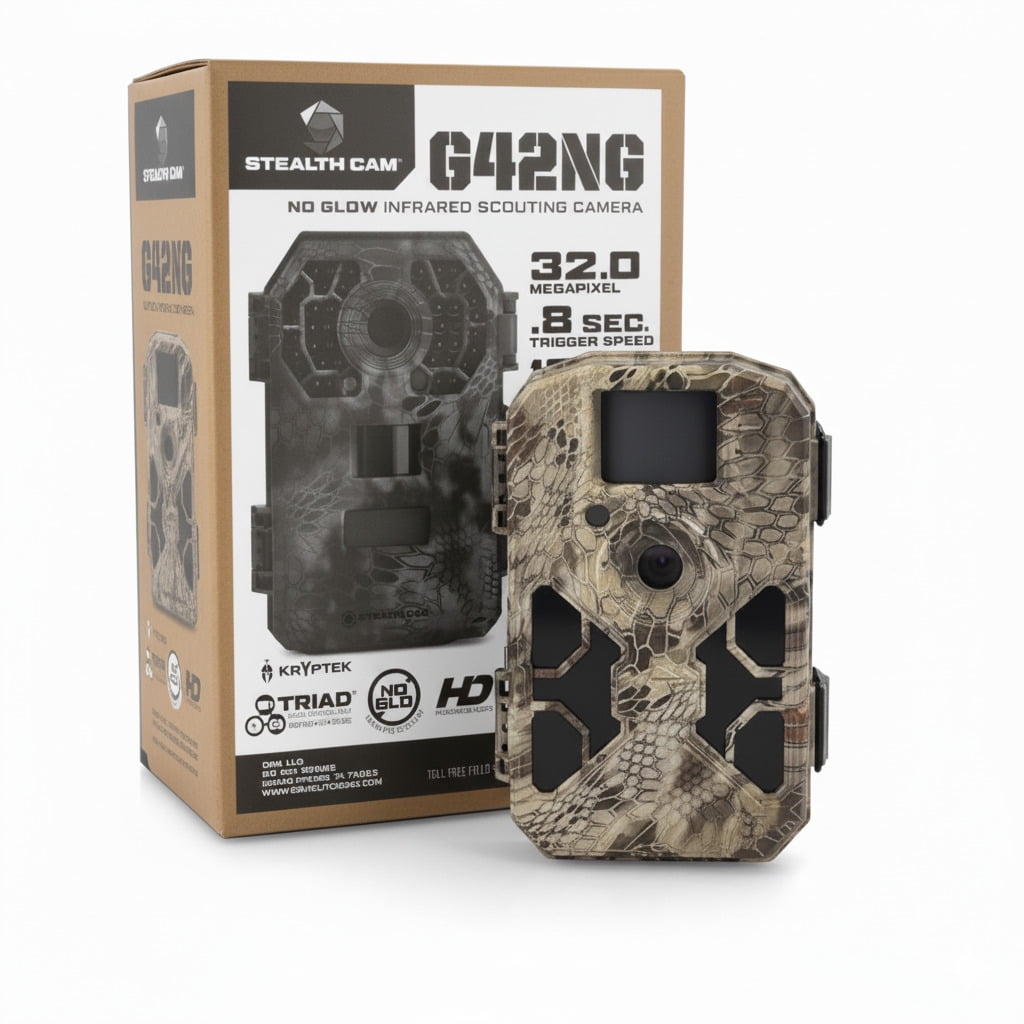 Stealth Cam Deceptor Max 40MP Cellular Trail Camera, 1440p HD