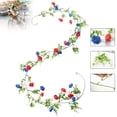 thumbnail image 5 of Patriotic Red White and Blue Vine for Independence Day - 4th of July Garland Patriotic Garland for Mantle Table Centerpiece, 250th Anniversary Memorial Hanging Decor, 5 of 5