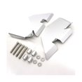 thumbnail image 2 of Guardabarros de Pedal trasero para motocicleta, cubierta de hueco, protector contra salpicaduras de pasajero para R1200gs 2013-2017, plateado, 2 of 5