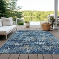 thumbnail image 6 of Addison Rugs Chantille Indoor/Outdoor Transitional Stripes Navy Washable Rectangle Rug, 10' x 14', 6 of 6