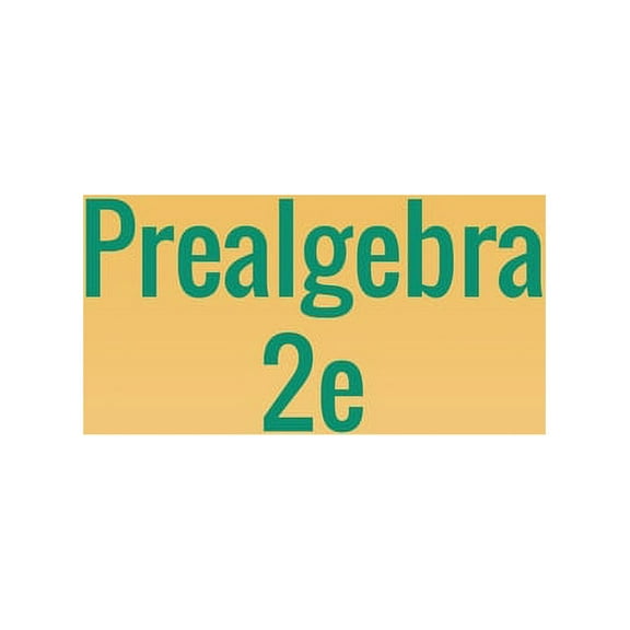 Prealgebra 2e, (Paperback)