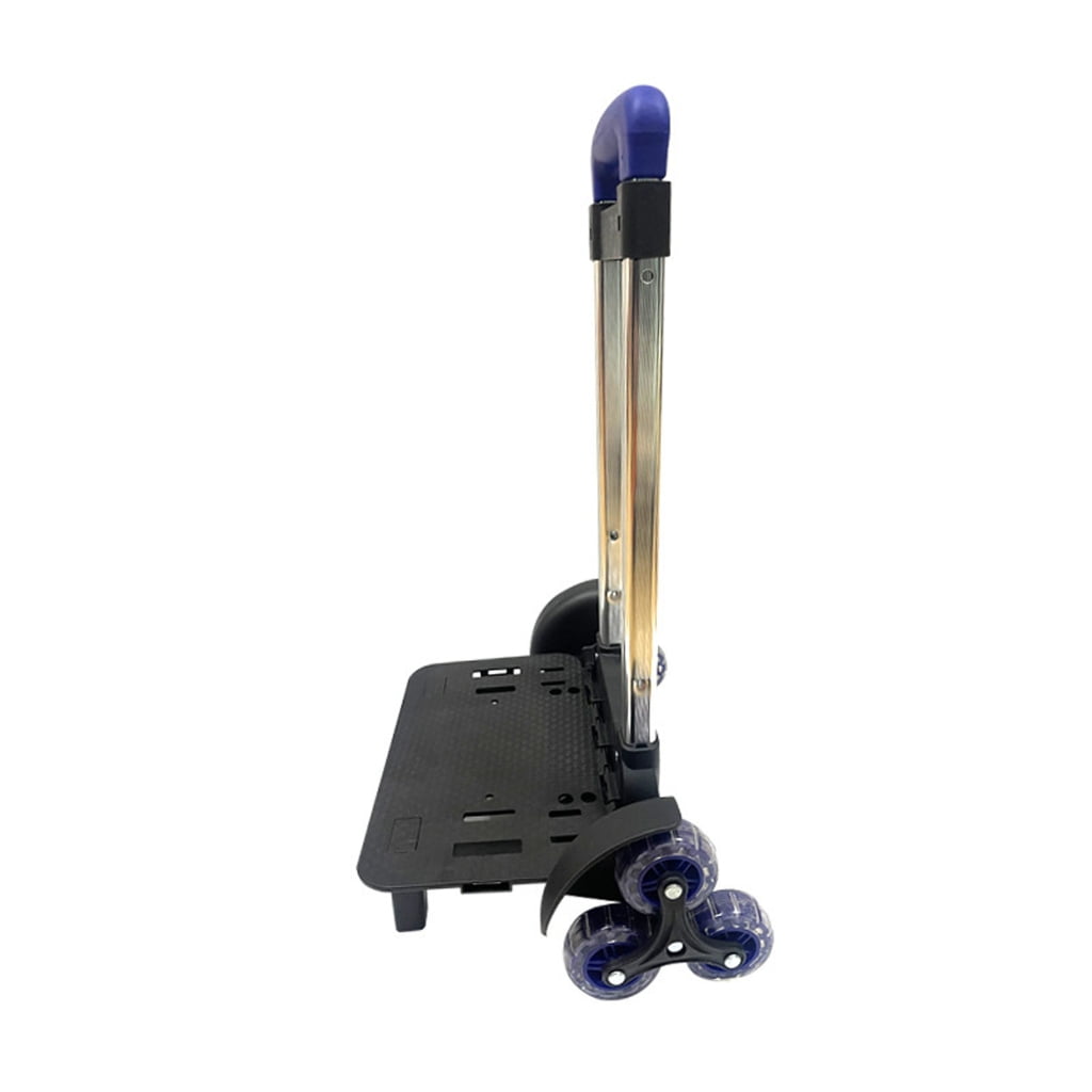 Backpack Trolley Foldable Trolley Cart 6 Wheels RollingLuggage Carts Aluminium Alloy Luggage