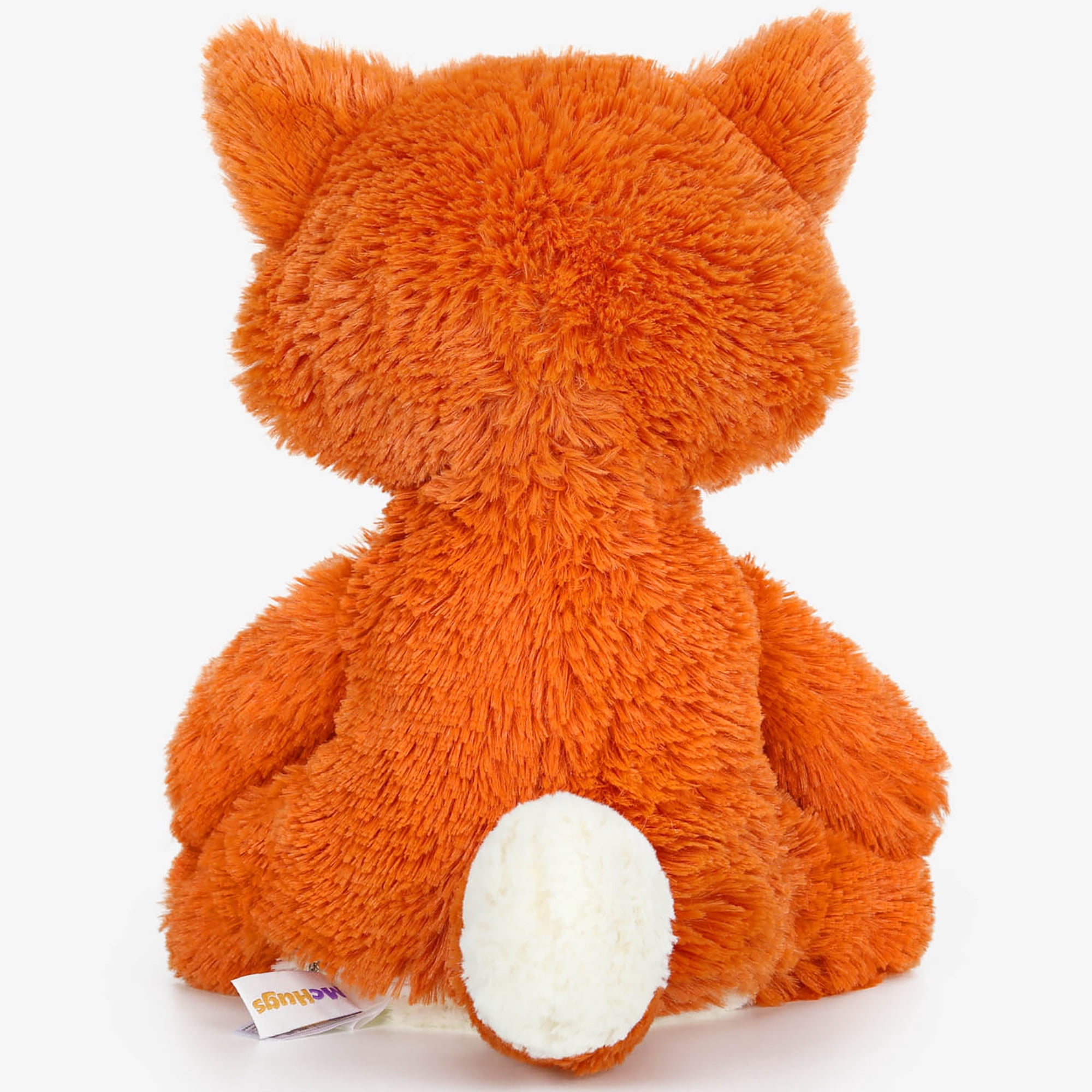 McHugs: Forest Series - Elma Fox - 9.8" Orange & White Stuffed Animal Plush, Soft Weighted Cuddle Toy, Cozy Comfort Play Companion, Baby-Toddler-Kids