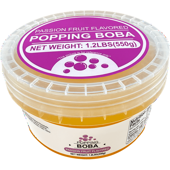 Soeos 550g popping, passion fruit