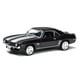 thumbnail image 1 of Tianmei Escala 1:32 Supercar Styling Aleación Die-Cast Car Modelo Colección Decoración Adornos Niños Juegan Vehículos Juguetes con Acción de Retroceso y Puertas Abiertas (Camaro 1969 - Negro), 1 of 5