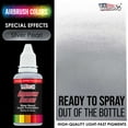 thumbnail image 2 of U.S. Art Supply 1-Ounce Special Effects Silver Pearl Airbrush Paint, 2 of 8