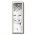 thumbnail image 2 of ArtToFrames 6x18" Silver with Stained Grey Picture Frame, Silver Wood Poster Frame, with Regular Glass and 2 (FBPL-4767), 2 of 7