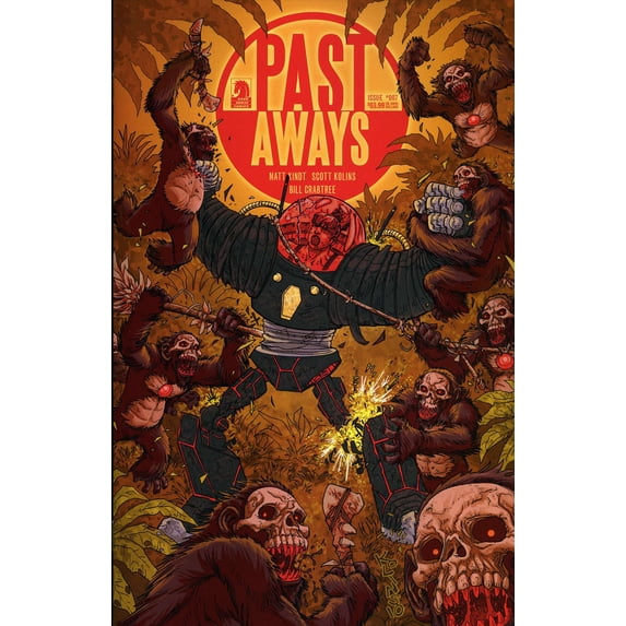Past Aways #7 VF ; Dark Horse Comic Book