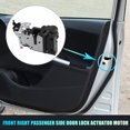 thumbnail image 2 of Unique Bargains Front Right Power Door Lock Actuator Motor for Chevrolet Express for GMC Savana 1500 08-21 No.89044527, 2 of 7