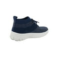 thumbnail image 3 of Fitflop Womens Uberknit Slip On High Top Sneakers, Midnight Navy/Pewter, US 5, 3 of 3