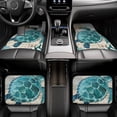 thumbnail image 6 of Daiia Watercolor Sea Turtle Printed Car Floor Mats Set of 4, Durable Non Slip Auto Floor Carpet, Car Interior Carpets Proof Foot Pads Anti-Slip Cushion Automoetive Accessories, 6 of 6