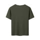 thumbnail image 4 of pstuiky camisetas para hombre, Camisas casuales de manga corta con cuello redondo y textura de color sólido para hombre camisas casuales para hombre xxl, 4 of 4