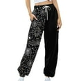 thumbnail image 4 of Rciityk Women Halloween Sweatpant Fall Fashion Bats Spider Webs Ghost Print Active Joggers Pants High Waisted Baggy Sweatpants Halloween Gifts, 4 of 4