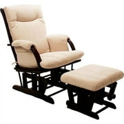 Baby Relax - Glider and Ottoman, Espresso