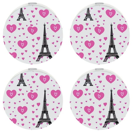 

Automatic Night Lights Plug into Wall for Kids & Adults Heart Eiffel Tower Valentine s Day Dusk to Dawn Sensor Nightlights for Room Bedroom Bathroom Hallway Kitchen
