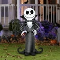 thumbnail image 2 of 3.5 ft. H Halloween Disney Jack Skellington With Stylized Collar, 2 of 2