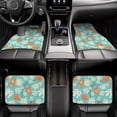 thumbnail image 7 of Fuzoiu Cute Sloth on Floral Tree Print Carpet Floor Mats for Car,Car Foot Mat Set,Universal Fit 4 Piece Mat Pad Set,Fits Most Cars Trucks Vans Sedans SUV Auto Carpet Mat Se, 7 of 7