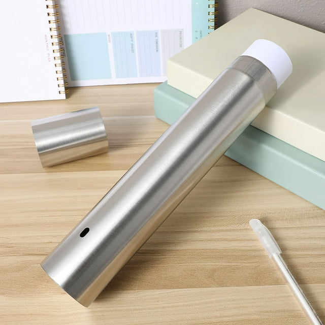 ELAYARD 2 Pcs Tube Porte-Affiche Design Élégant Acier Inoxydable pour Usage Quotidien Protéger Documents Importants