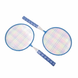 Set De 2 Raquettes De Badminton Enfant - Alliage Aluminium, Motif Dessin Animé, Légères Et Durables