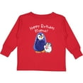 thumbnail image 3 of Inktastic Happy Birthday, Mama Cute Penguins Boys or Girls Long Sleeve Toddler T-Shirt, 3 of 5