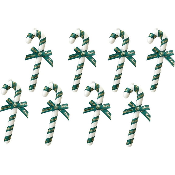 Glitter Candy Cane for Xmas Tree Decor