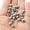 7mm-50pcs, variant on Round Ball Space Beads 3/4/5/6/8mm Bracelets Loose Charm Bead for DIY Necklaces -4.5mm-100pcs