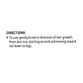 thumbnail image 6 of Vibrant Life Plastic Dog Slicker Grooming Brush with a TPR Grip, 6 of 9