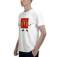 thumbnail image 5 of Mcdonald'S Logo Men'S Basic Short Sleeve T-Shirt Fashionable White Large, 5 of 8