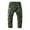 A2 Army Green, variant on qolati Men's Casual Cargo Pants Casual Workout Joggers Stretch Sweatpants Hiking Outdoor Straight Leg Work Pants with Multi Pockets