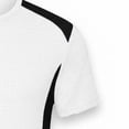 thumbnail image 5 of COSFO Henley Polo Shirt Men White Short Sleeve Waffle Tops Moisture Wicking Slim Fit Performance Mens Classic T-Shirt, 5 of 6