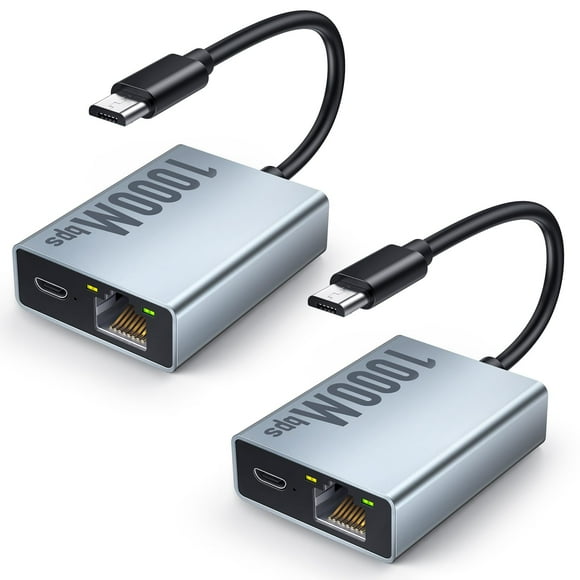 Adaptador Ethernet ELECTOP 1000 Mbps para Fire TV Stick 4K x2