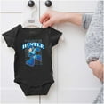 thumbnail image 5 of Mega Man Video Game Urban Hustle Romper Boys or Girls Infant Baby Brisco Brands NB, 5 of 6