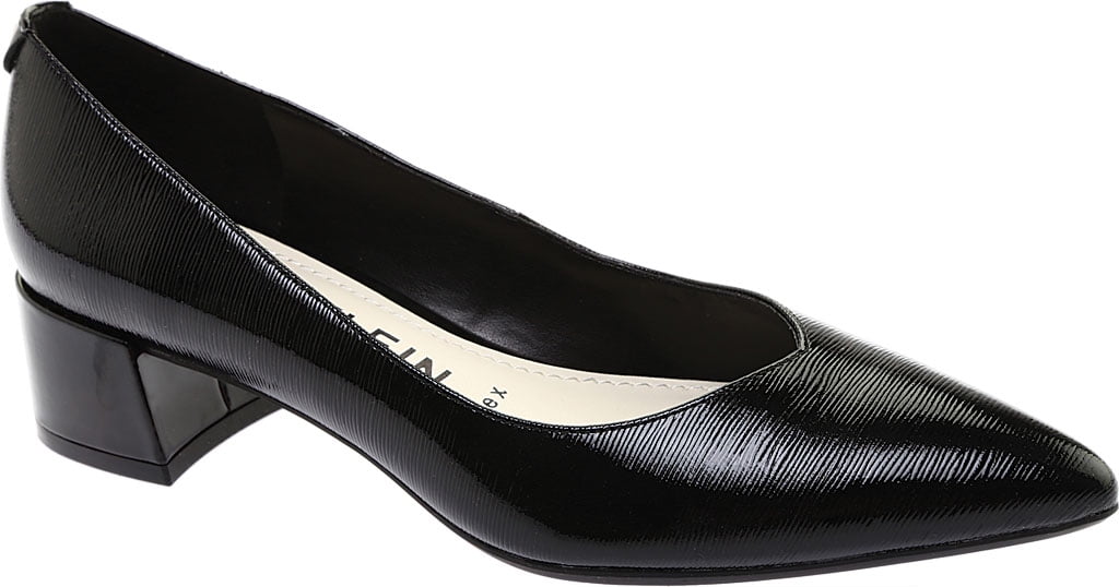 anne klein black patent shoes