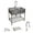 Brushed Stainless, variant on Transolid TRS_TFH-3622 Stainless Steel 36 Inch Drop-In Sink