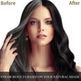thumbnail image 4 of Meidu Black Hair Dye Shampoo 3 in 1 for Women & Men 100% Gray Hair Coverage - Herbal Ingredients -Champu Con Tinte Para Canas, 4 of 7