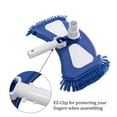 Mainstays 14.4Inch Pool Vacuum Head with Swivel and Side Brushes