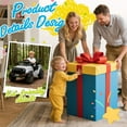 thumbnail image 6 of Xuanlur 12V Kids Electric Vehicles for Kids, Ride on Toys w/Parent Remote Control,USB, Music, LED Lights, Bluetooth, Gift for Boys Girls (White), 6 of 7