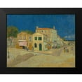 thumbnail image 2 of van Gogh, Vincent 24x20 Black Modern Framed Museum Art Print Titled - The yellow house, 2 of 5