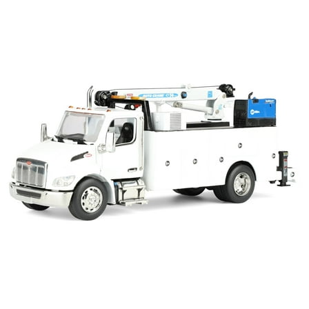 Diecast Masters 1/50 White Peterbilt 536 Auto-Crane Work Service Truck with Miller EnPak 71223