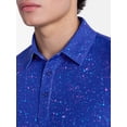thumbnail image 4 of Birdie Bound Splatter Print Golf Polo Shirt, Men's Sizes XS-4XLT, 4 of 5