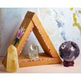 thumbnail image 3 of AMOYSTONE Sphalerite Energy Ball 2.8-3.2" | Divination Sphere Chakra Activation Tool with Wood Rack, 3 of 8