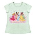 thumbnail image 1 of Playera Para Niña Disney Princesas Cuello Redondo Manga Corta Talla 4 Verde, 1 of 2
