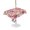 Pink, Red, variant on Outdoor Tablecloth with Umbrella Hole for Patio/Picnic/Party/Camping, Summer Fruits Waterproof Table Cloth Rectangle Table Cover Washable, Grapefruit Peach Lemon Strawberry (54"x 80")