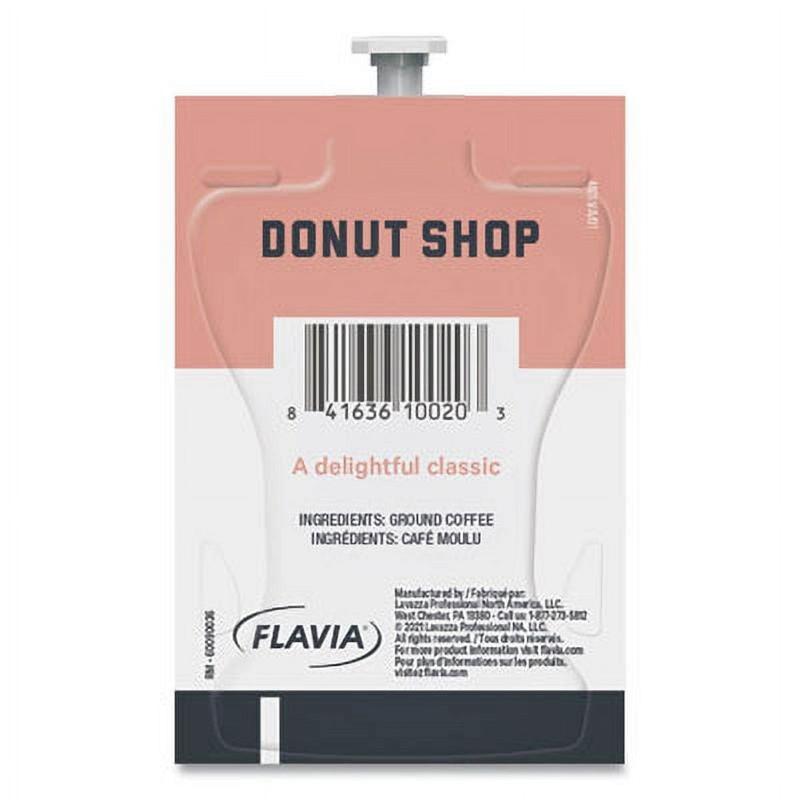 FLAVIA 48019 0.28 oz. Pouch Alterra Coffee Freshpack - Donut Shop (100/Carton)