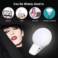 thumbnail image 3 of Anillo de luz LED Selfie Teléfono móvil Mini luces de relleno Lámpara de clip en vivo (Blanco) Ndcxsfigh Nuevos Originales, 3 of 9