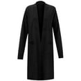 thumbnail image 5 of SGMVNU Women's Long Cardigans with Pockets Knit Open Front Floor Length Cardigan Sweaters Lightweight Long Sleeve Dusters(Black, One Size), 5 of 8