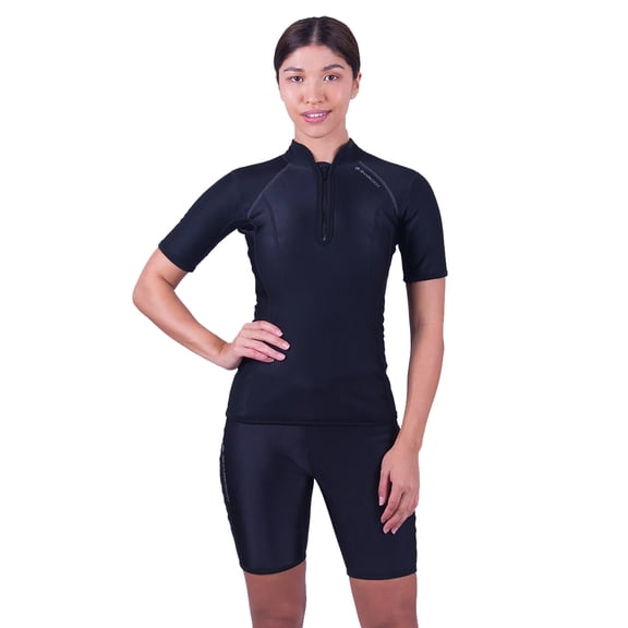 Sharkskin Women's Climate Control Short Sleeve Shirt