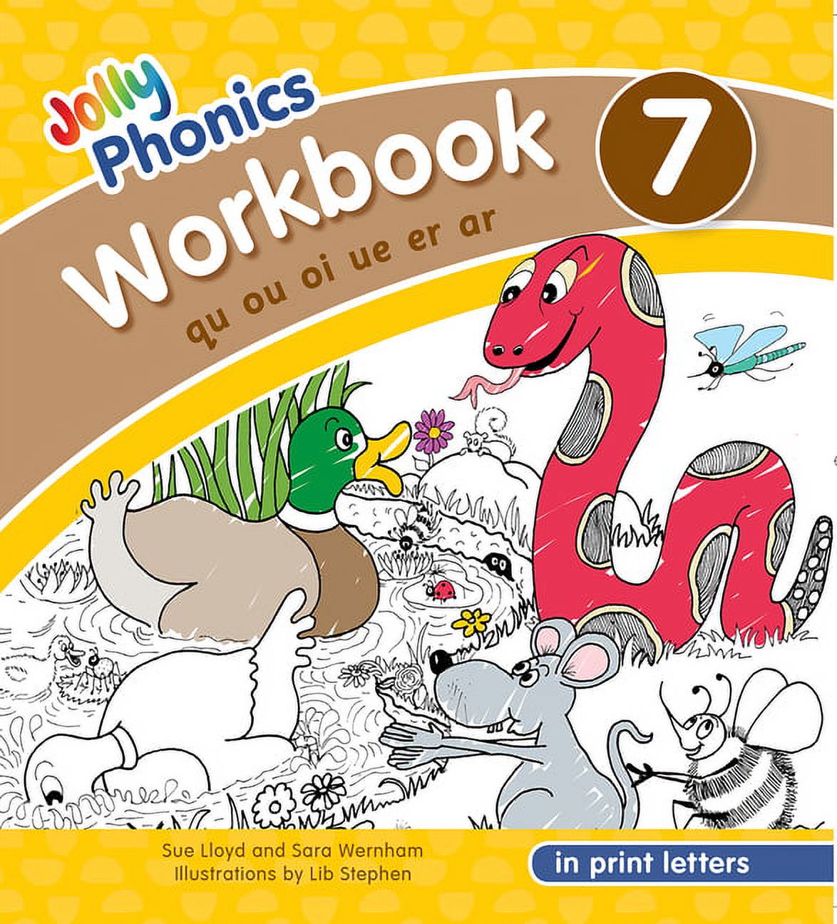 [新品　未使用]　Jolly Phonics Activity Book 1-7 Jolly Phonics Activity Books 1-7: in Precursive Letters